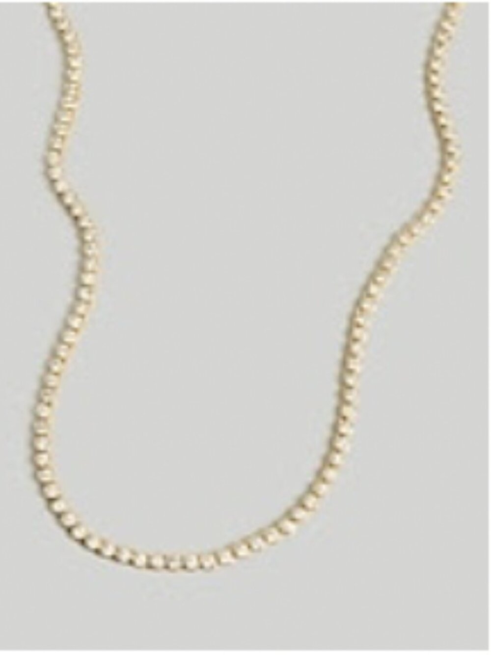 Madewell Crystal Necklace